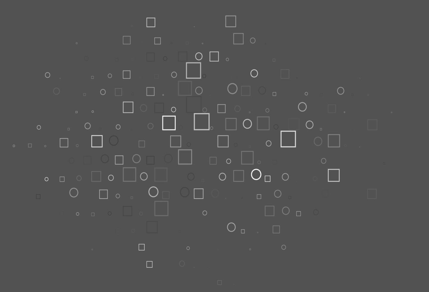 Light Silver, Gray vector backdrop with dots, spots, cubes.