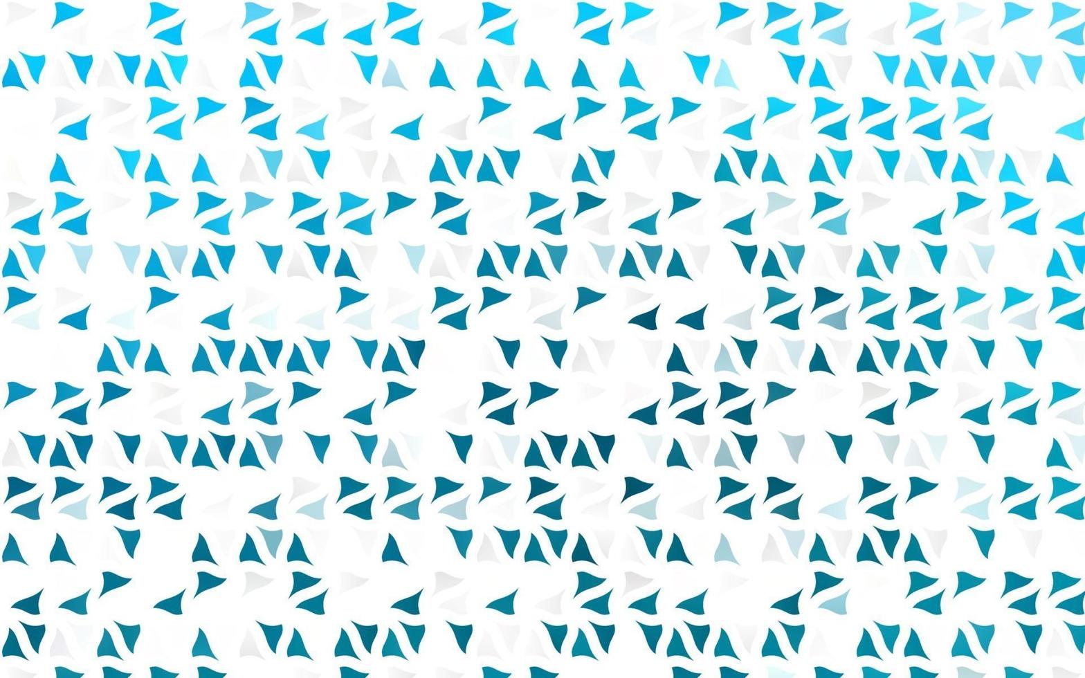 Light BLUE vector cover in polygonal style.