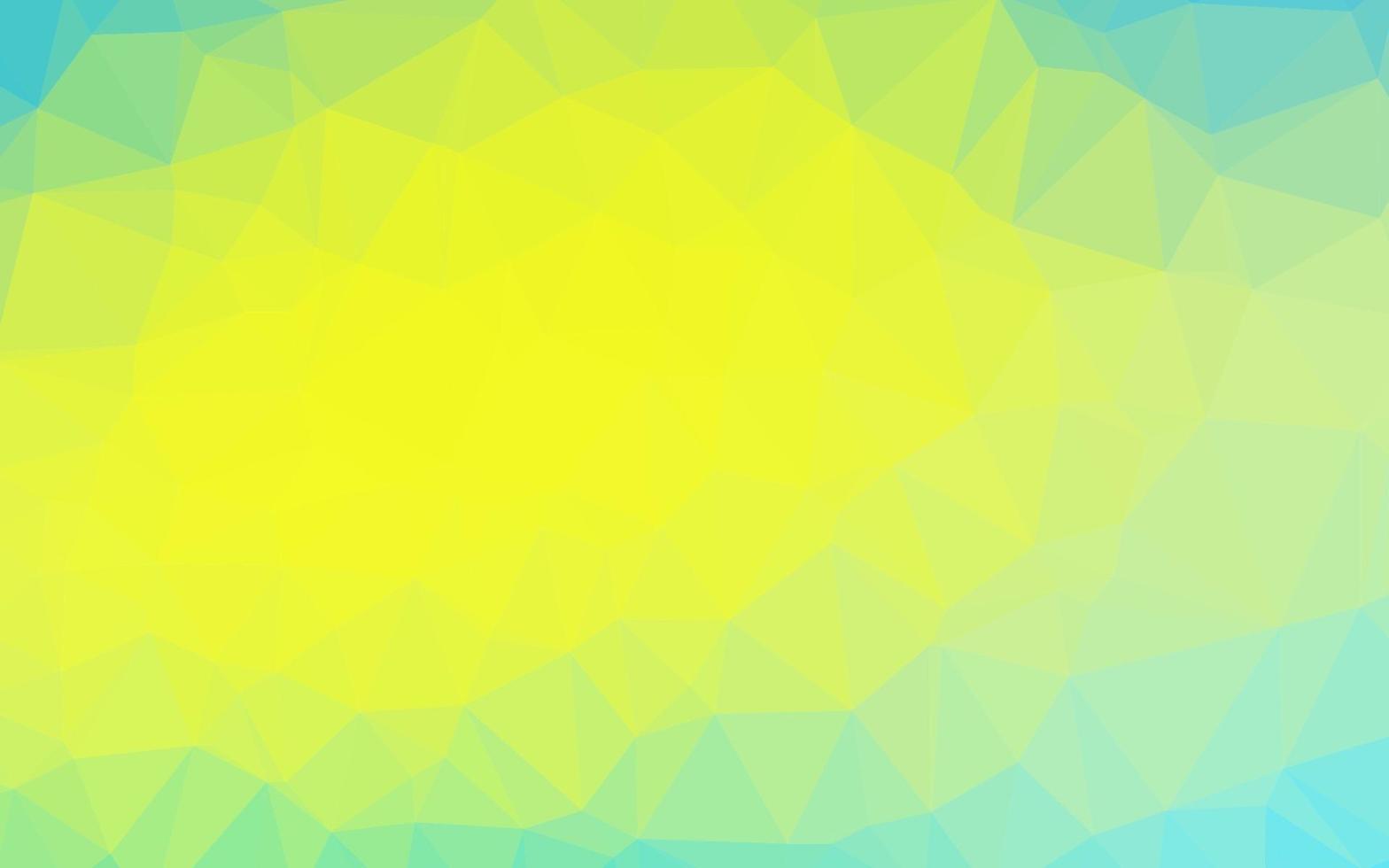 Light Blue, Yellow vector low poly texture.