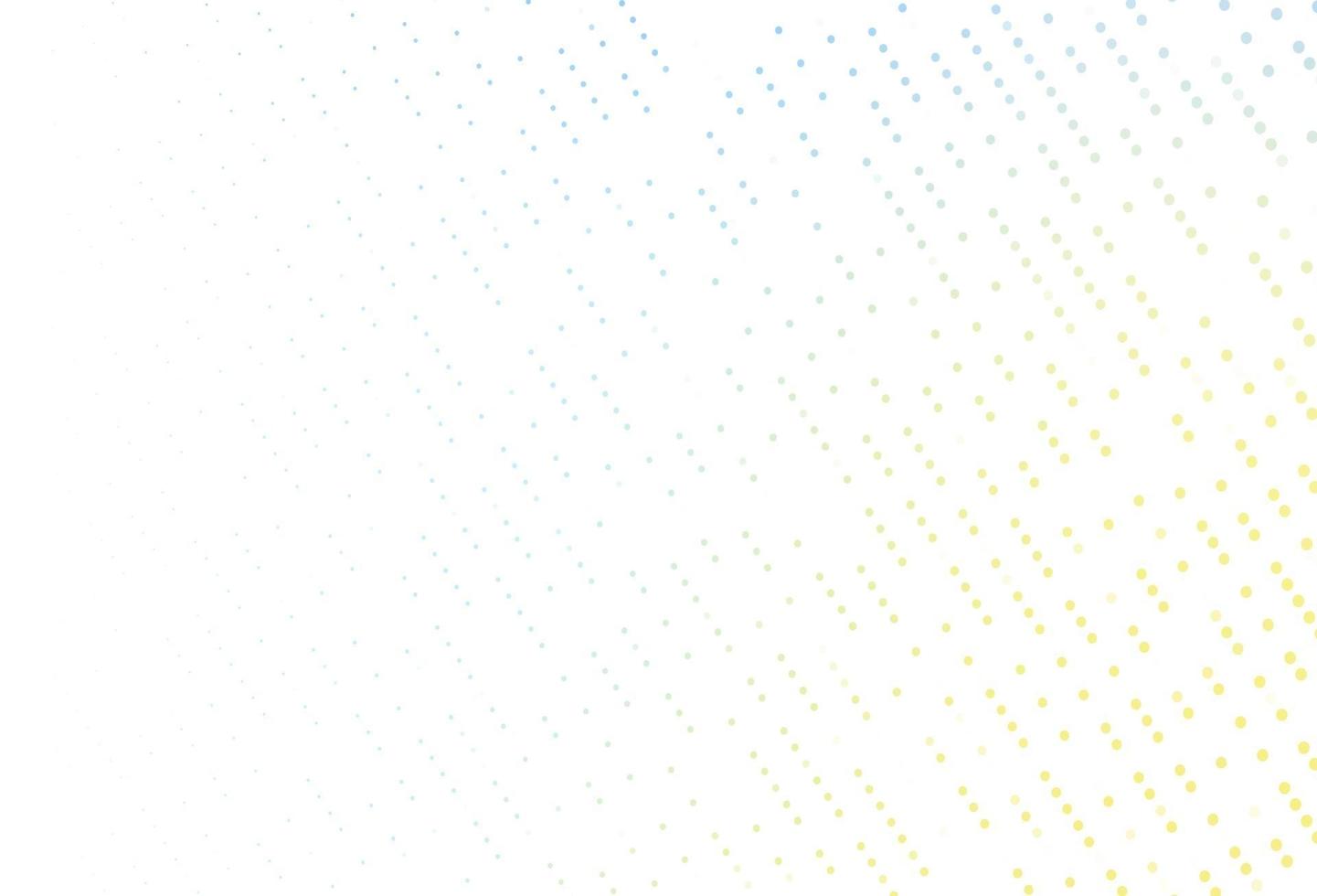 Light Blue, Yellow vector layout with circle shapes.