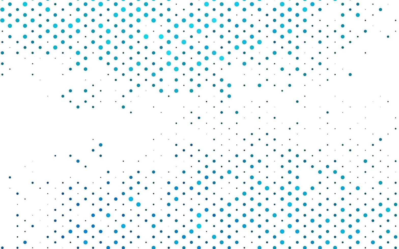 Light BLUE vector background with bubbles.