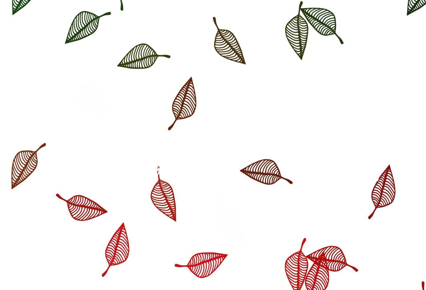 Light Green, Red vector hand painted template.