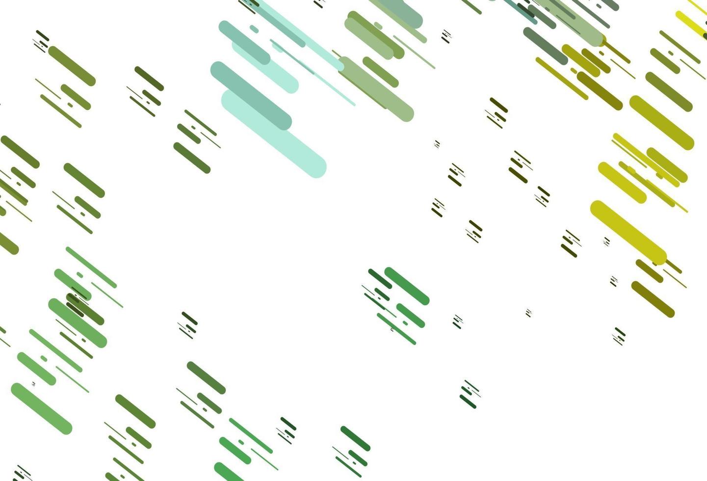 Light Green, Yellow vector background with straight lines.