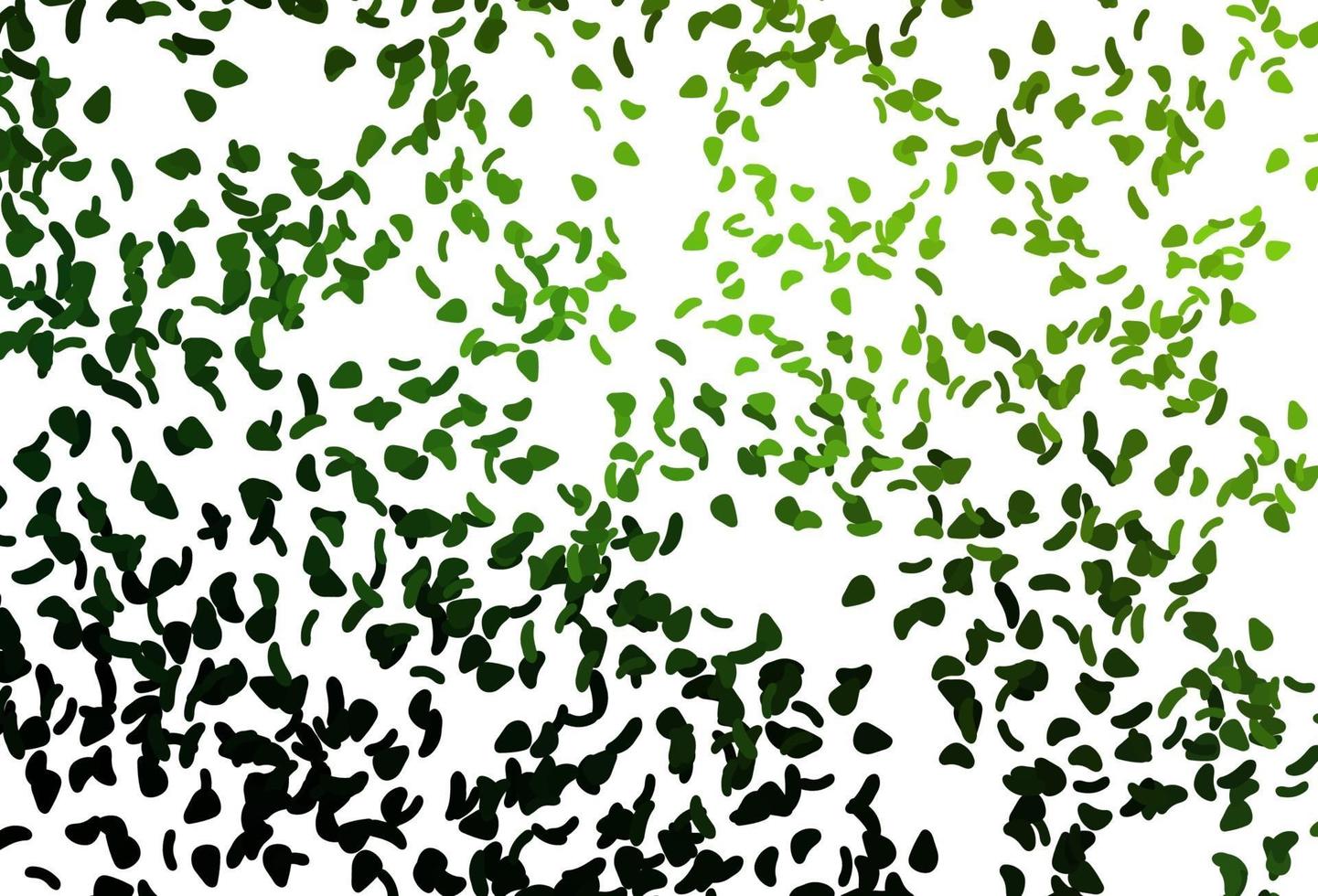 Light Green, Yellow vector template with memphis shapes.