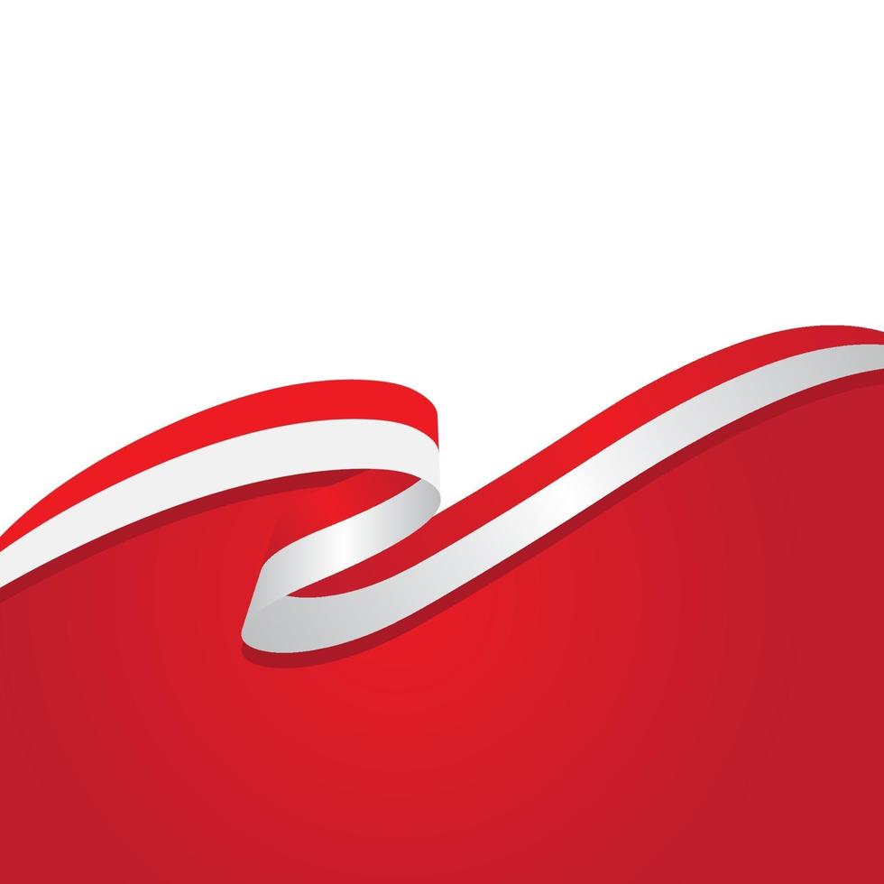 indonesia flag vector illustration