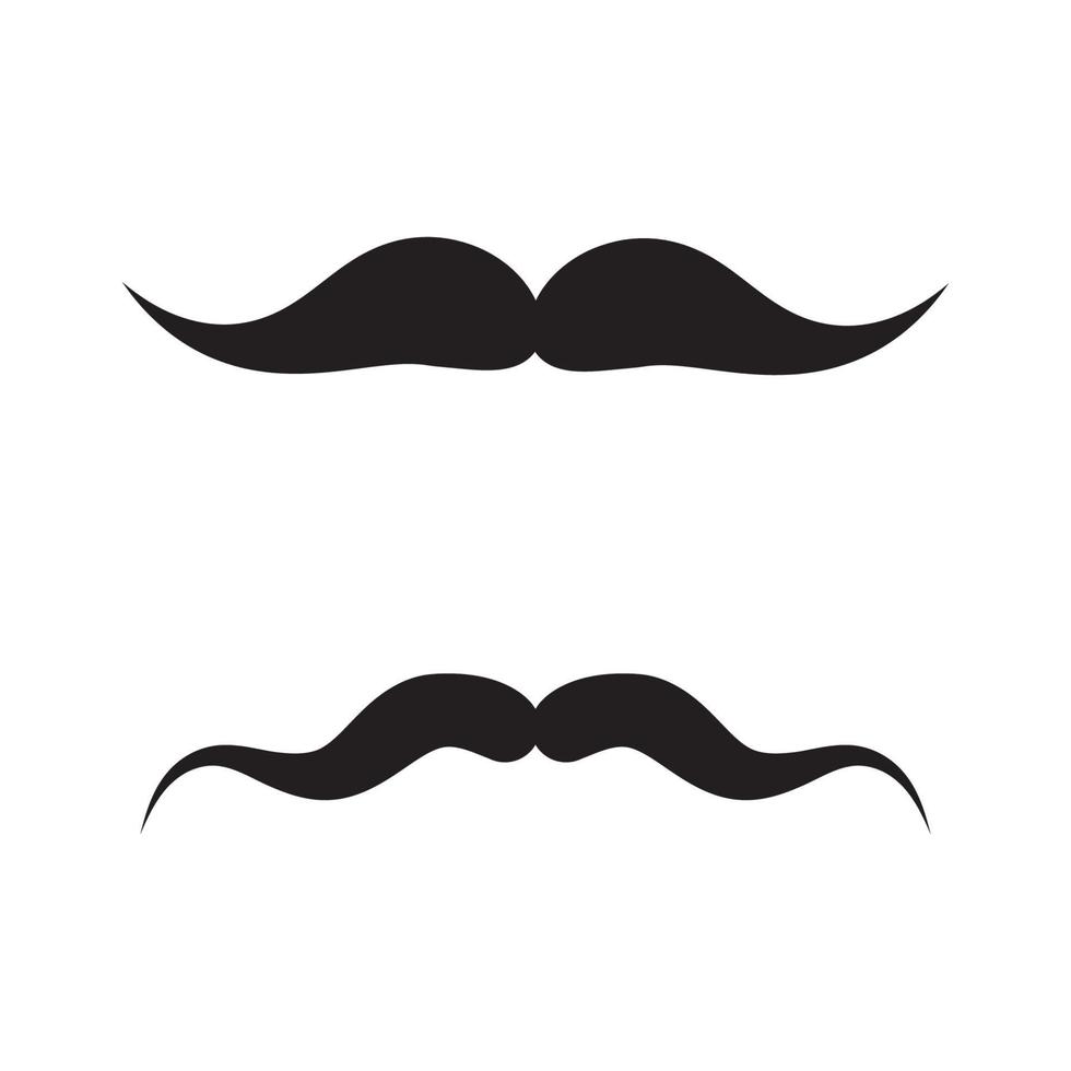 Moustache icon illustration design vector