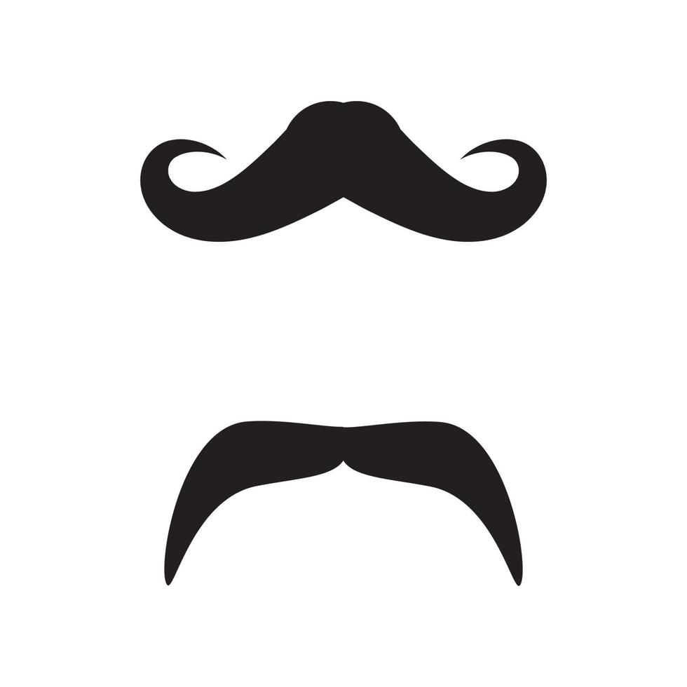 Moustache icon illustration design vector