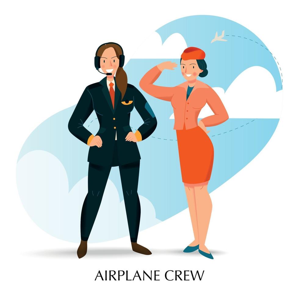 Female Job Composition vector