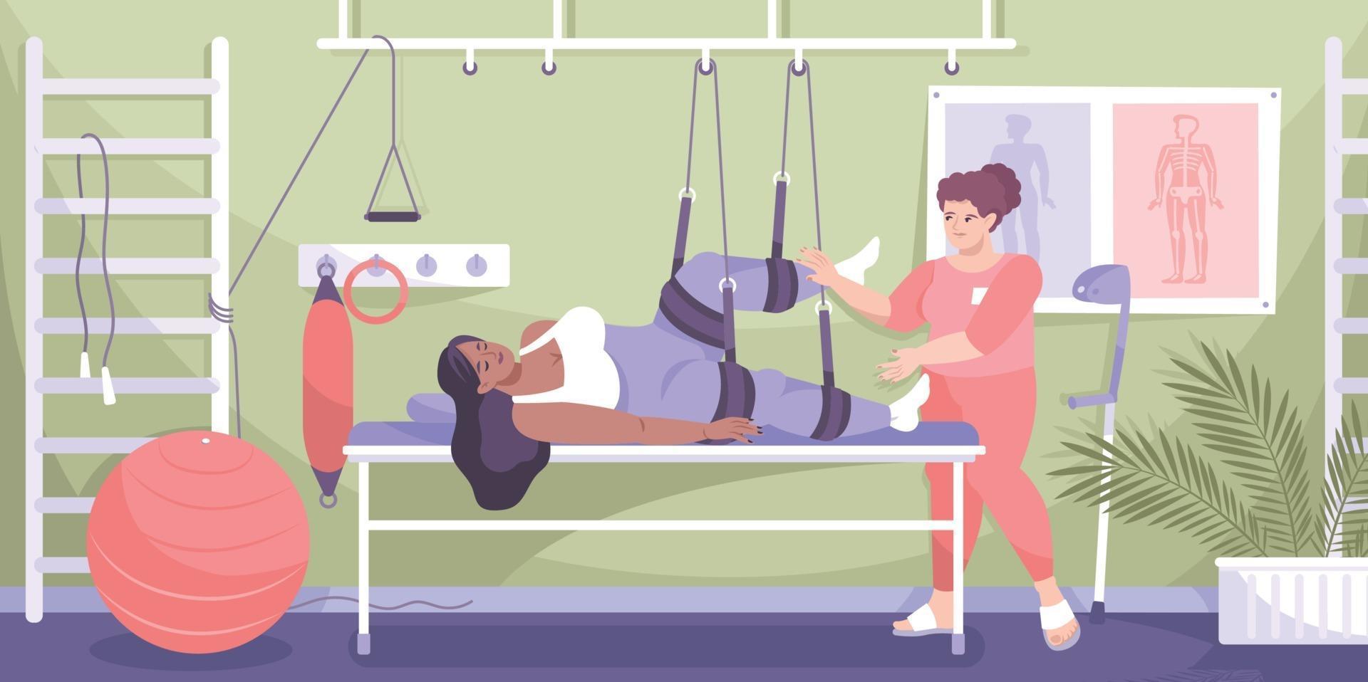 Trauma Rehabilitation Composition vector