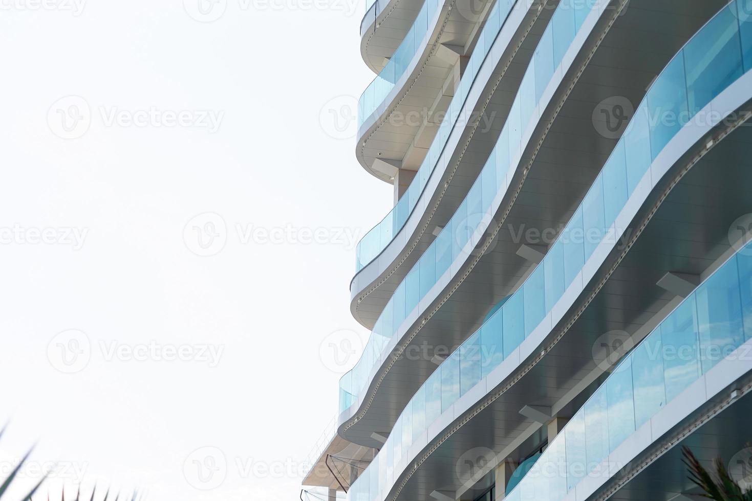 The modern apartment building photo