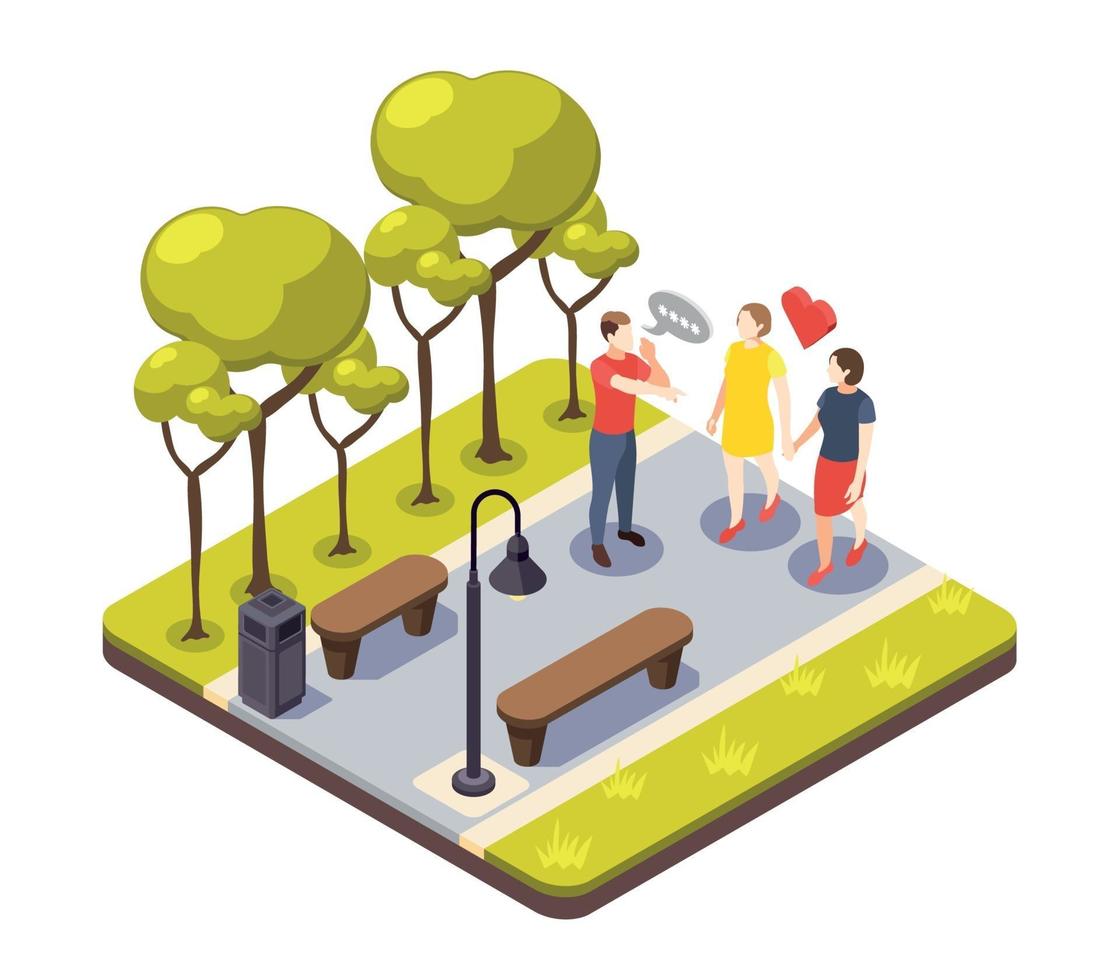 Public Discrimination Isometric Composition vector