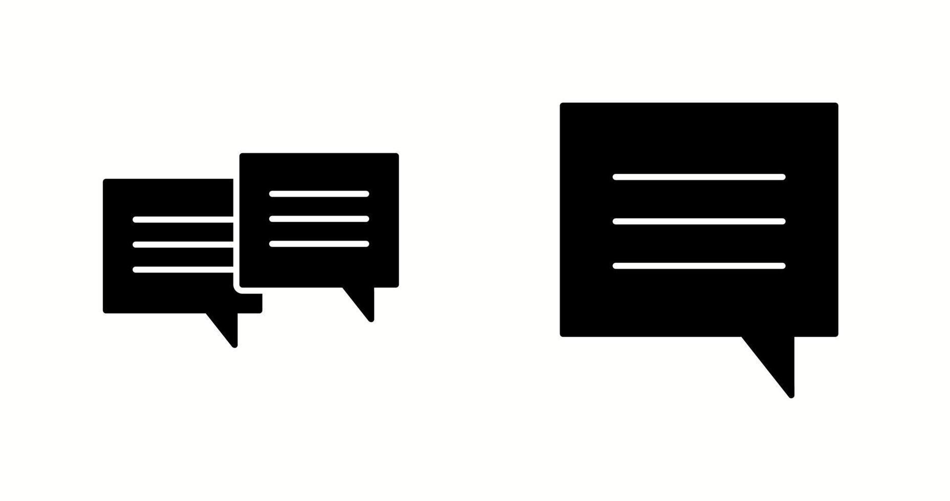 Unique Two Vector Icons Set