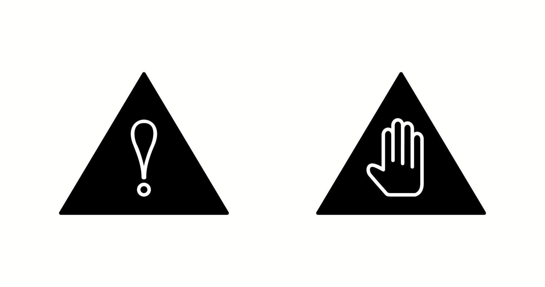 Unique Two Vector Icons Set