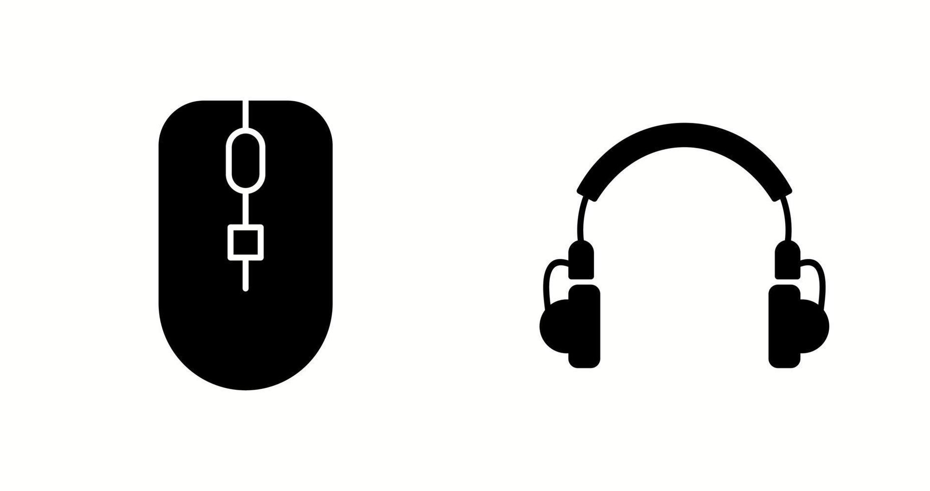 Unique Two Vector Icons Set