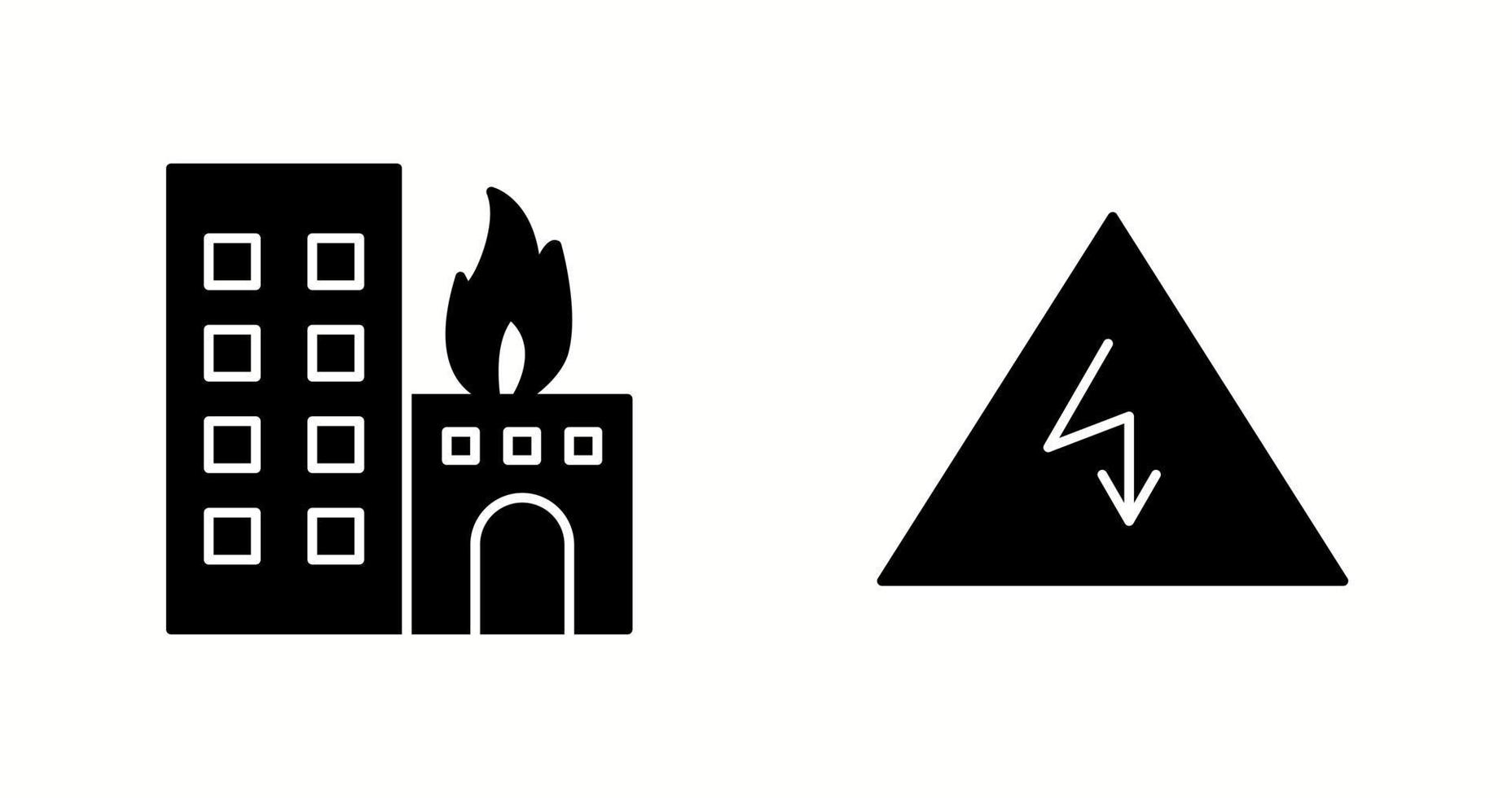 Unique Two Vector Icons Set