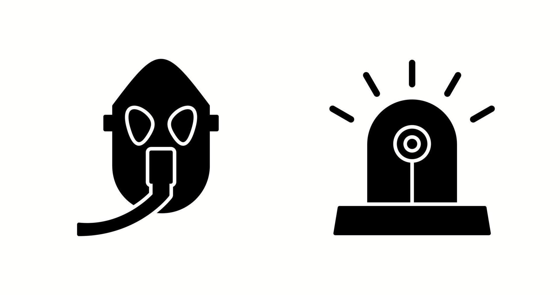 Unique Two Vector Icons Set