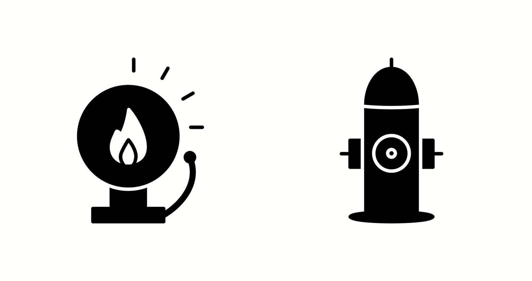 Unique Two Vector Icons Set