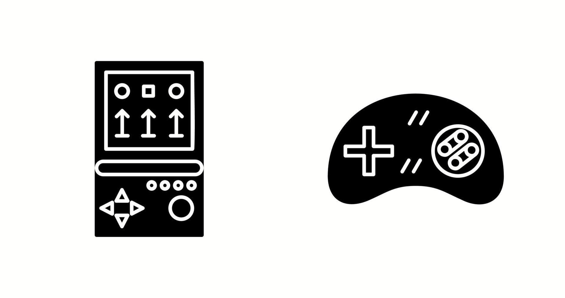 Unique Two Vector Icons Set