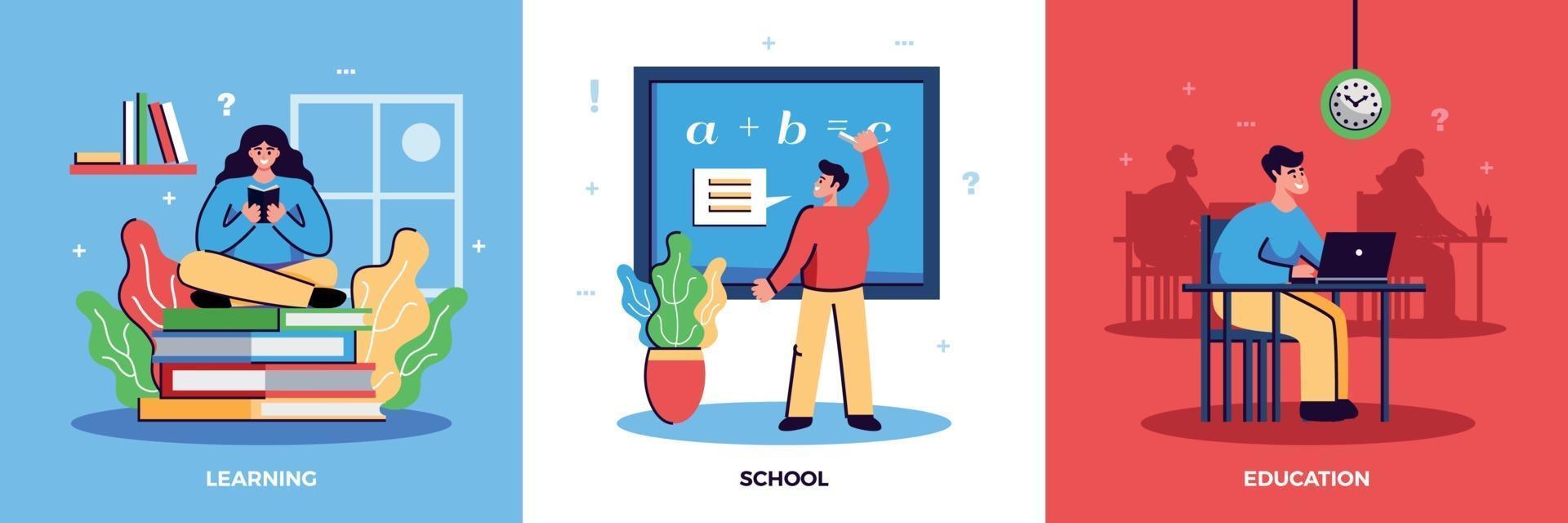 Back to School Concept vector
