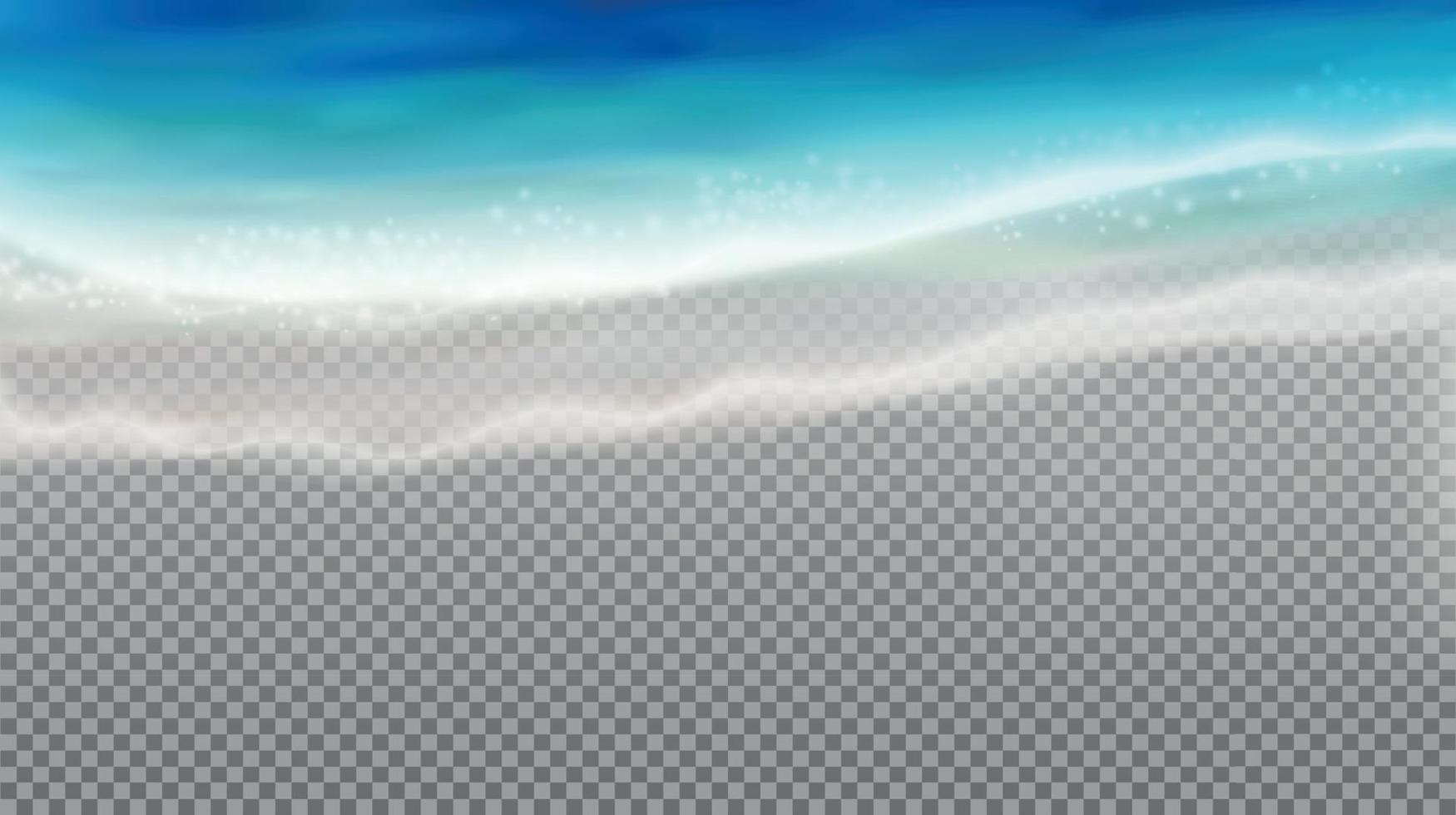 Coastal Water Transparent Composition vector