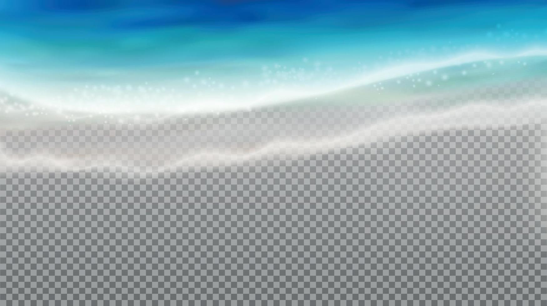 Coastal Water Transparent Composition vector