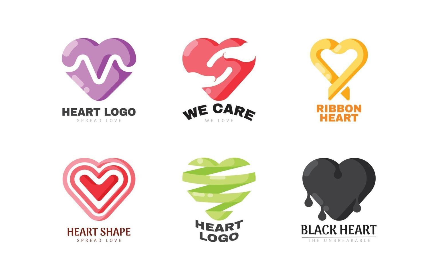 Heart Logo Design vector