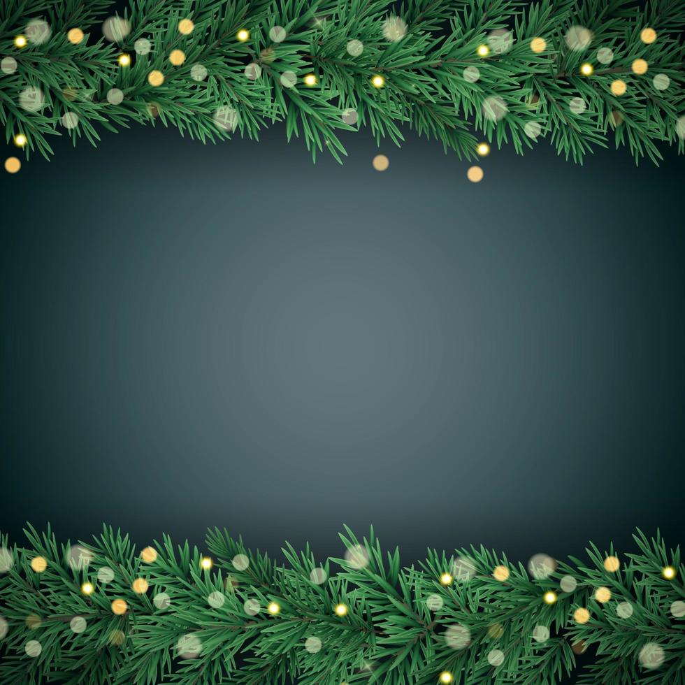 Merry Christmas and New Year Background. Vector Illustration