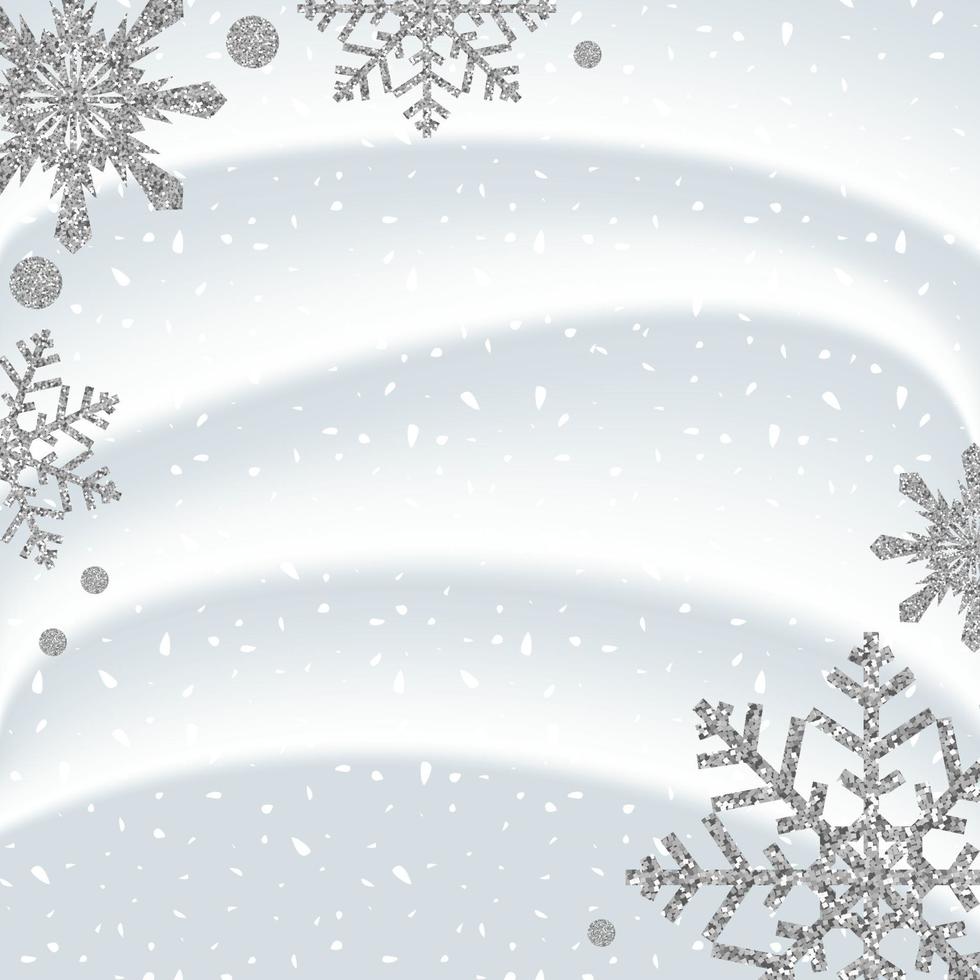 Merry Christmas and New Year Background. Vector Illustration