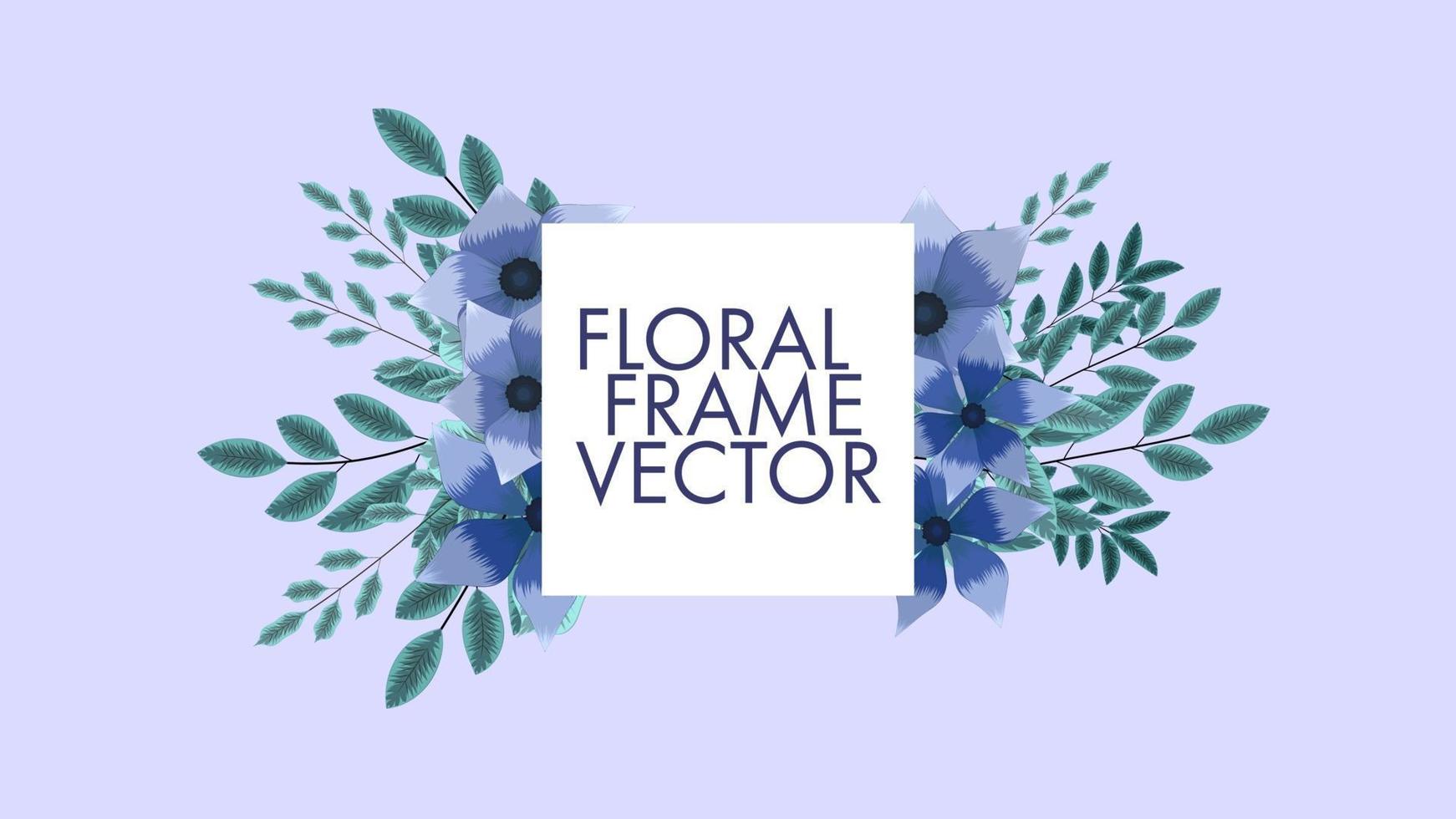 El precio de venta de la etiqueta de fondo de los marcos florales coloridos lujosos invita vector
