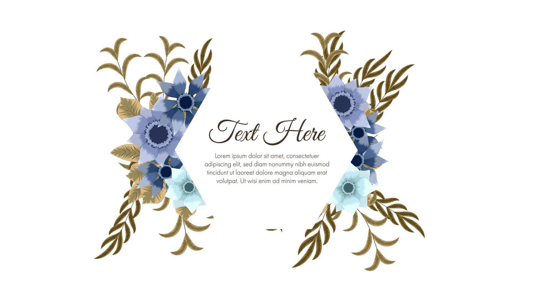 marcos de flores de etiqueta vintage en invitaciones de estilo detallado, ventas, anuncios vector