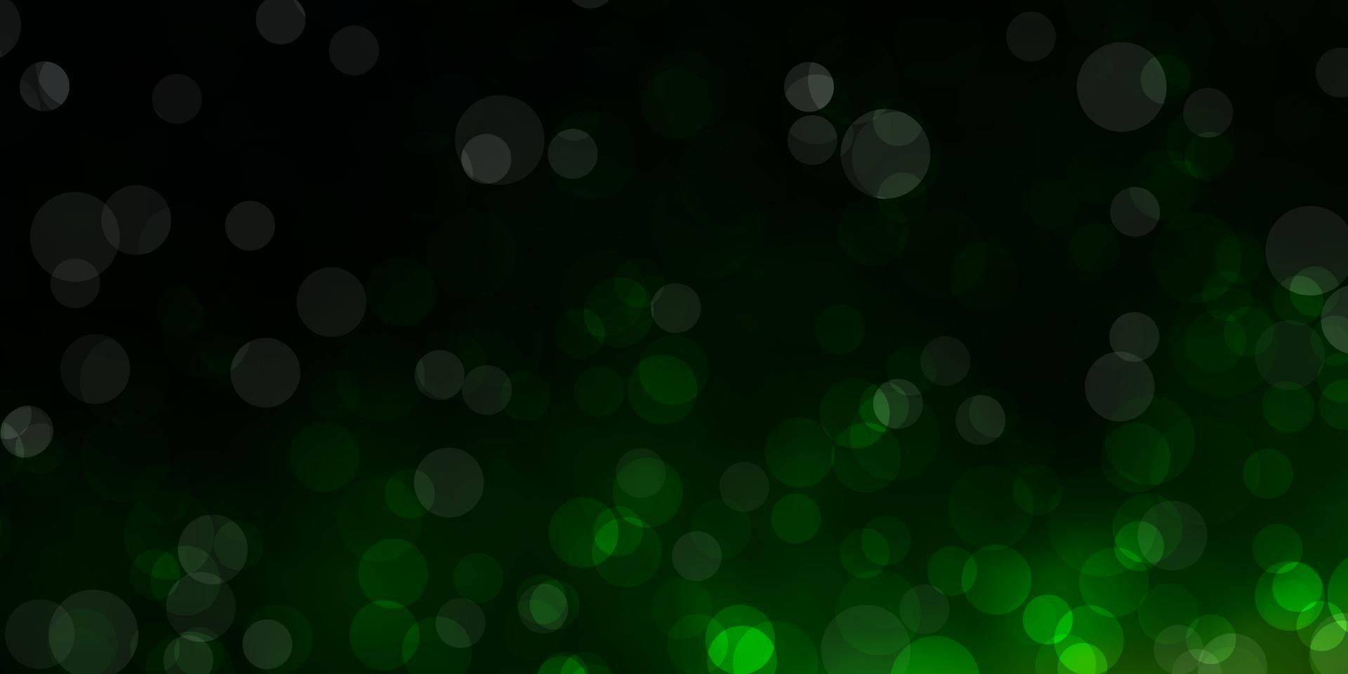 Fondo de vector verde oscuro, rojo con puntos.