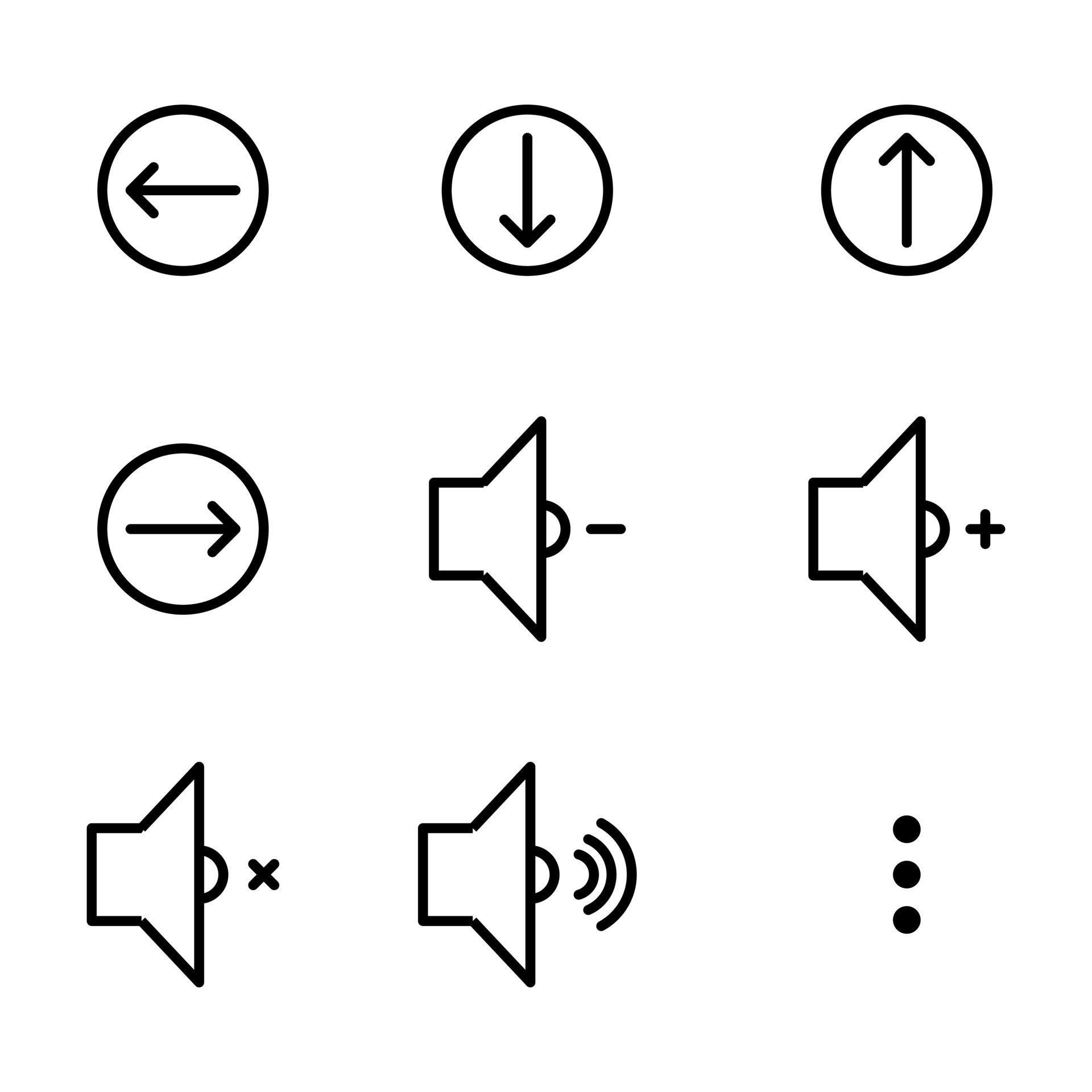 user interface icon set design style two 3301196 Vector Art at Vecteezy