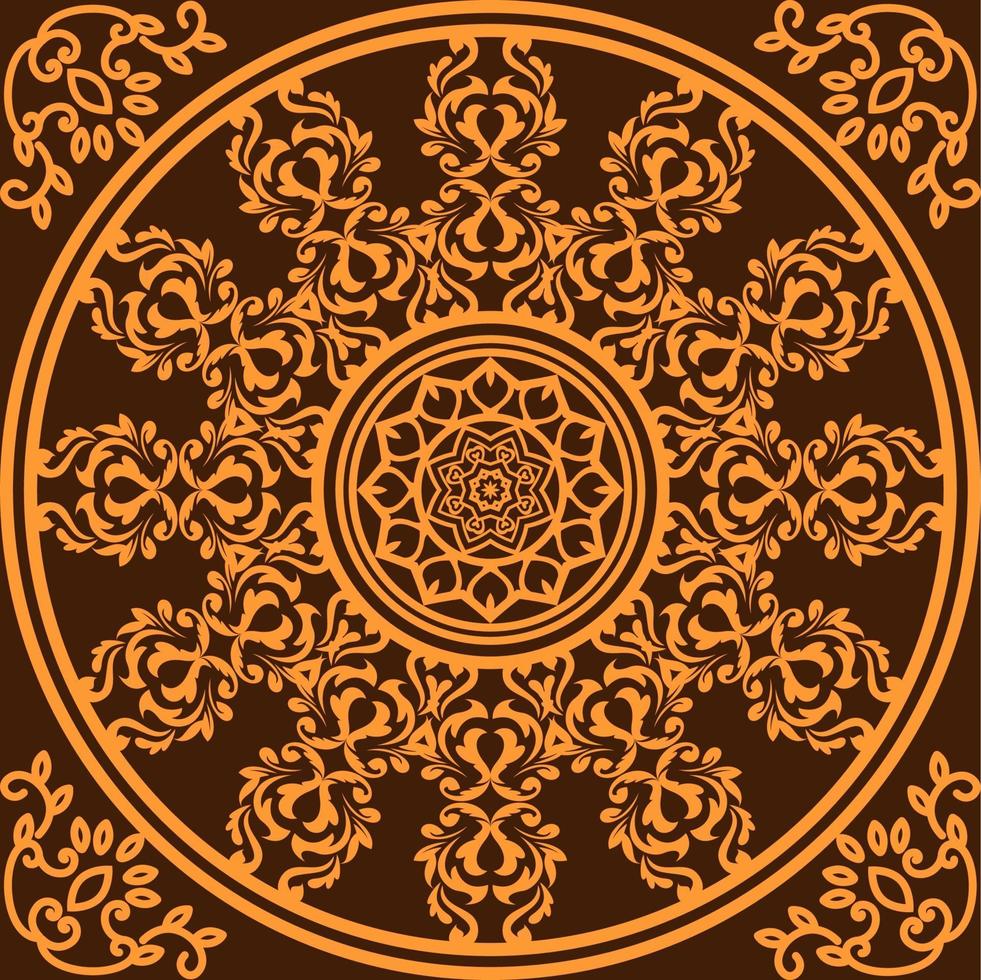 Vintage Ornament Decoration Pattern for any purpose vector