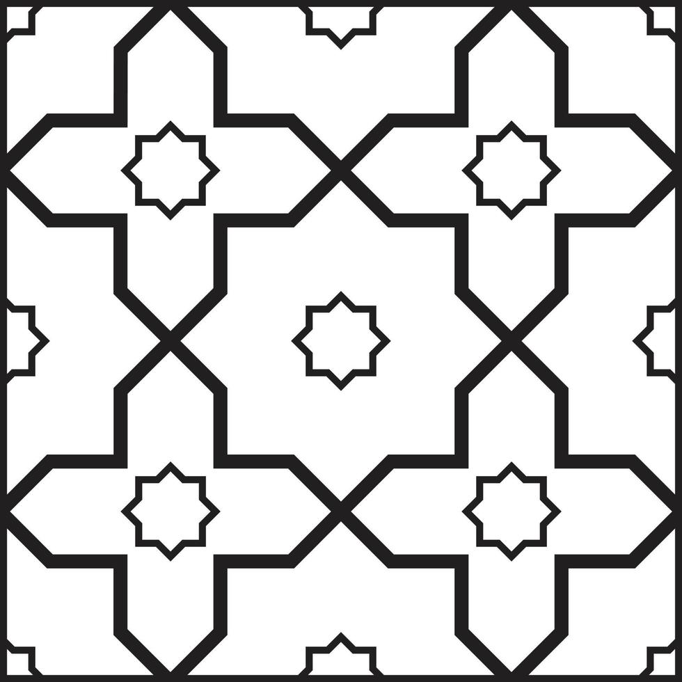 Seamless abstract architectural pattern tiles background. vector