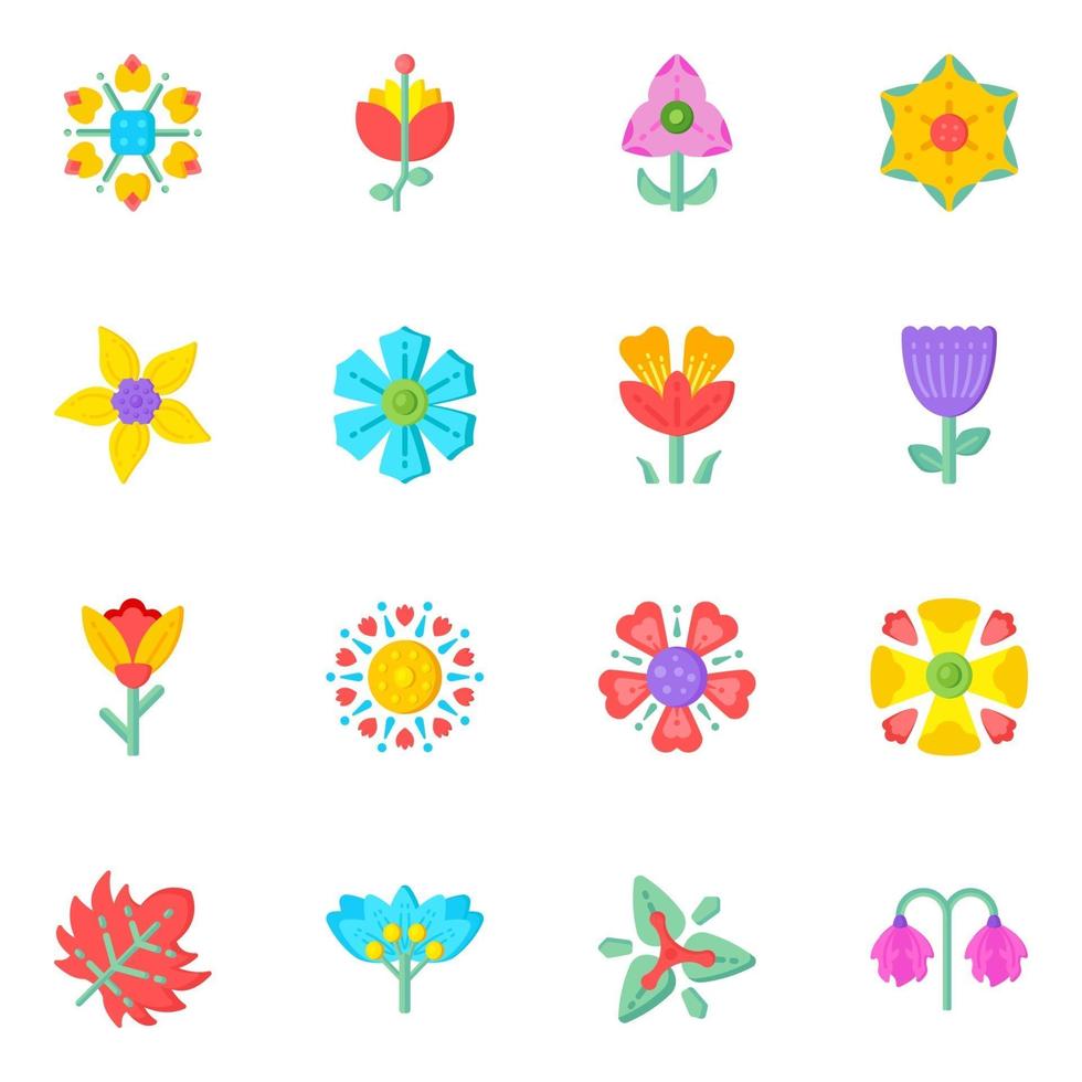 Floriculture and Blooming vector