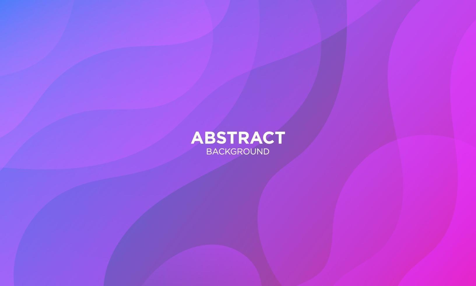 Abstract Purple Fluid Wave Background vector