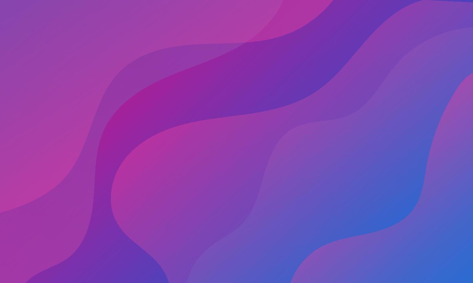 Abstract Purple Fluid Wave Background vector