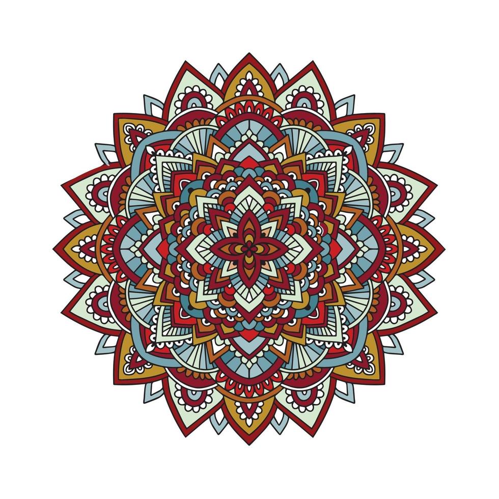 Mandala. Vintage decorative elements. Oriental pattern, vector