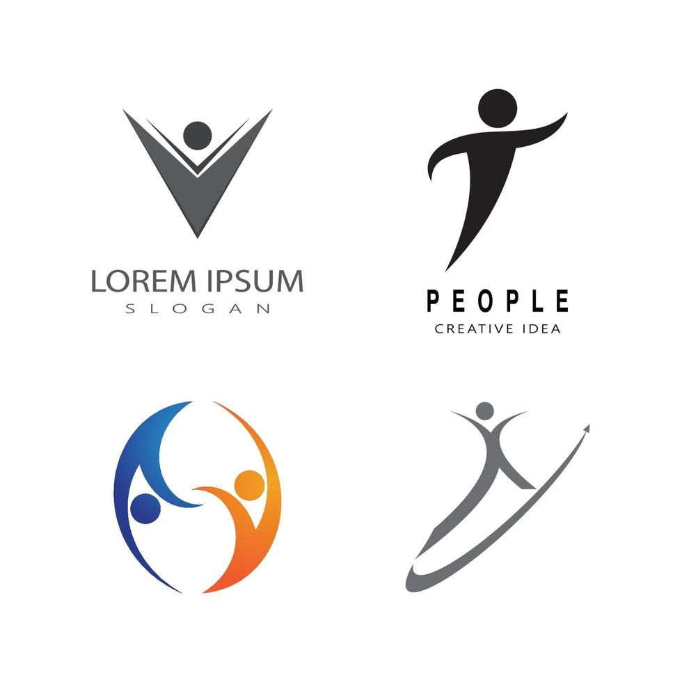 People Icon work group Vector illustration design