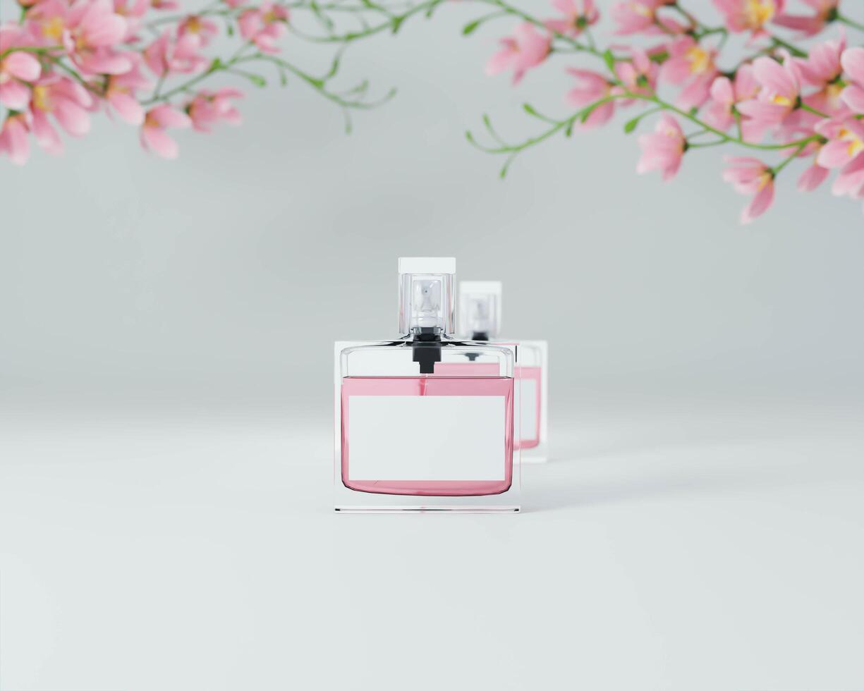 vector perfume alta costura ilustración belleza elegante líquido foto