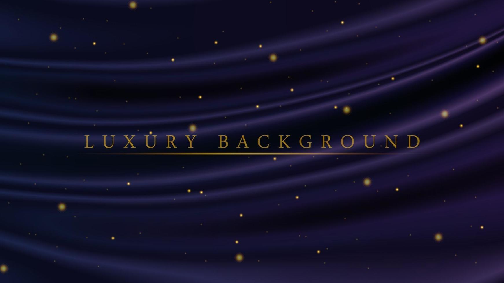 Luxury Purple Background with Golden Glitter For Awarding Ceremony vector