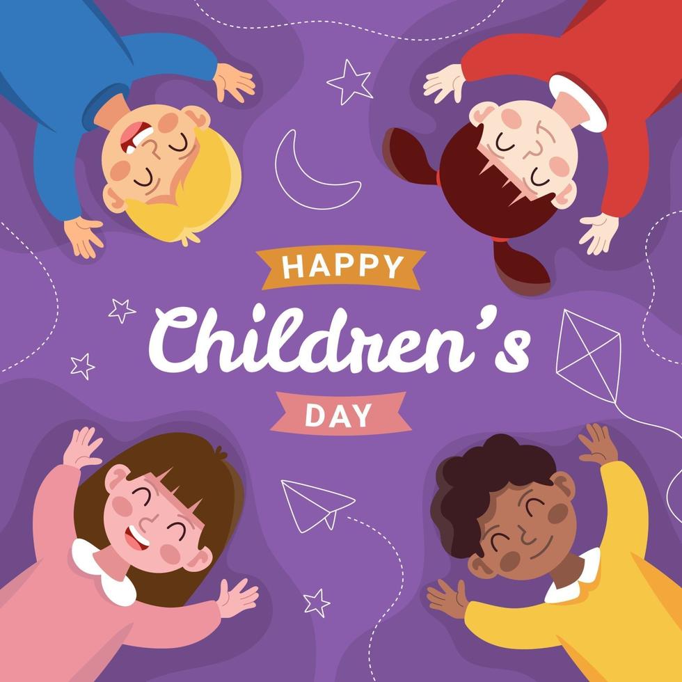 International Children Day vector