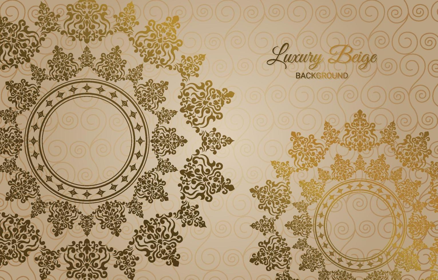 Luxury Beige Background vector