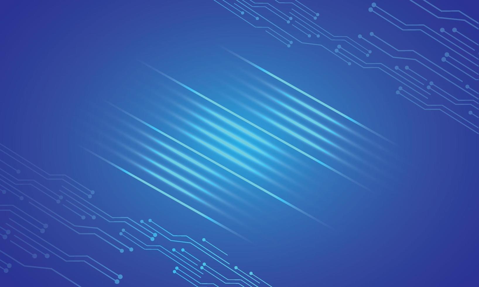 Blue Digital Technology background vector
