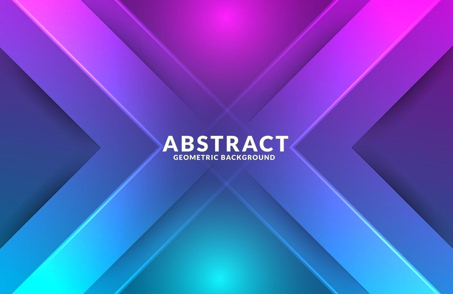 Abstract geometric background with modern gradient color vector