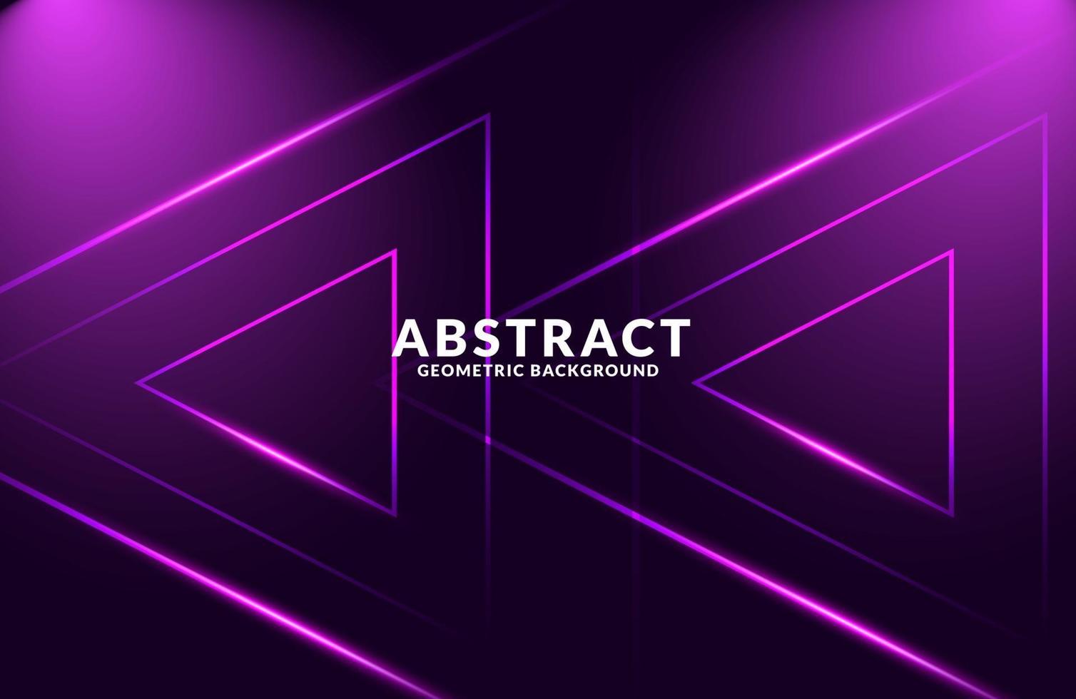 Dark purple Realistic abstract Geometric background vector