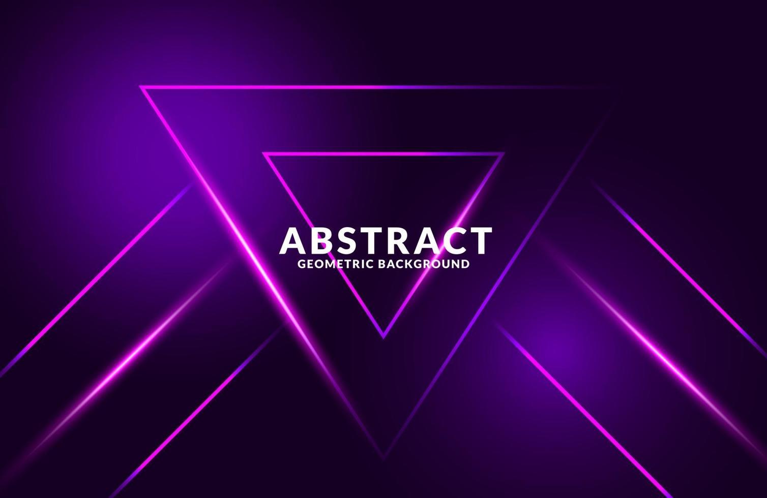 Dark purple Realistic abstract Geometric background vector