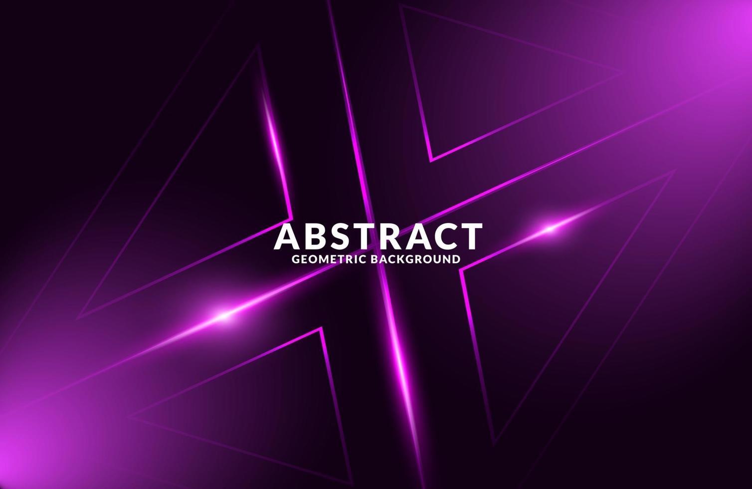 Dark purple Realistic abstract Geometric background vector