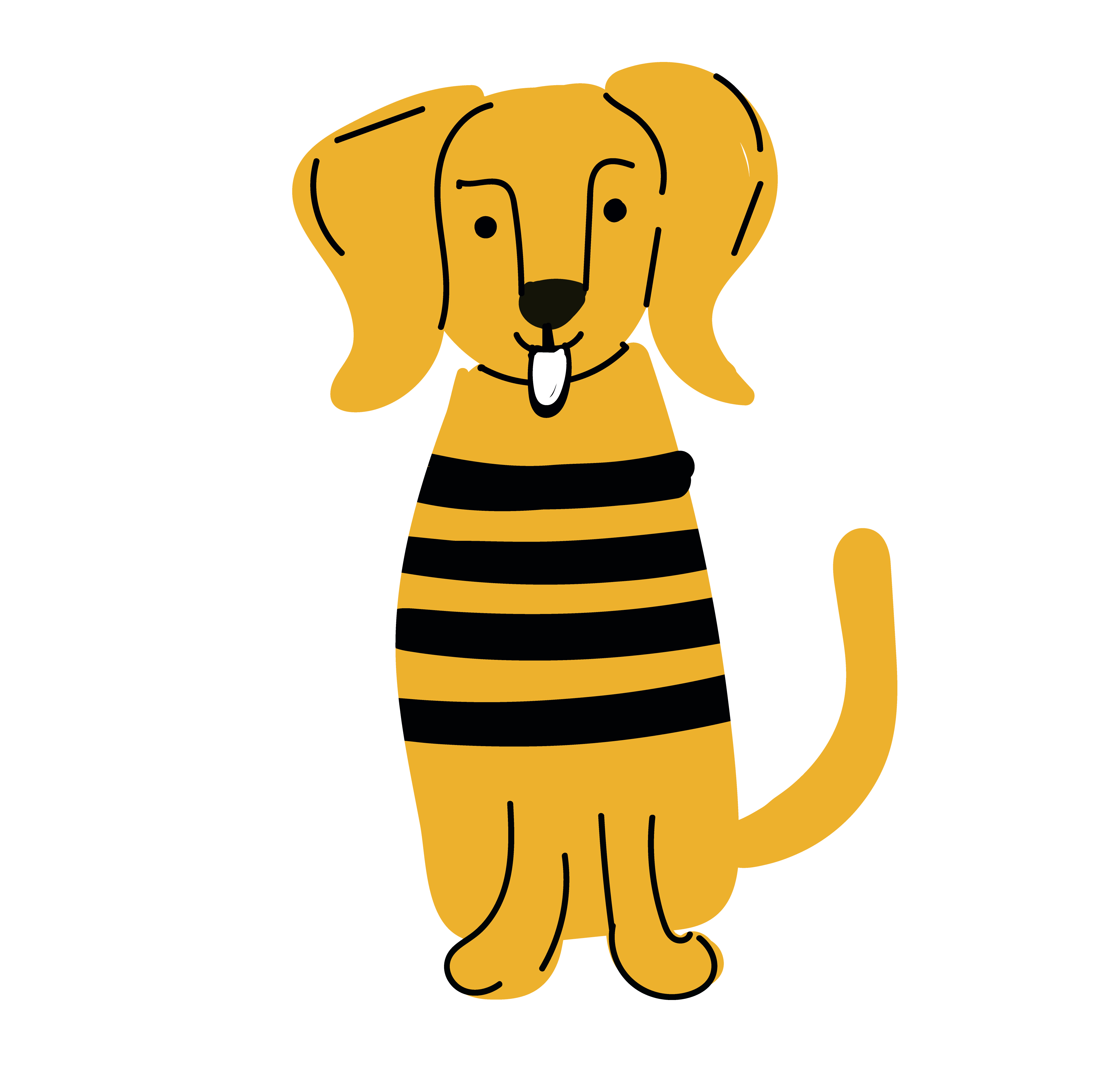 Yellow coloured dog isolated on white background 3306852 Vector Art at