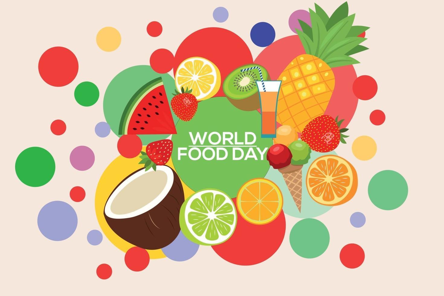 World food day vector